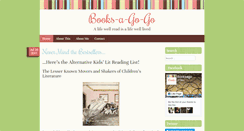 Desktop Screenshot of booksagogogogogo.com